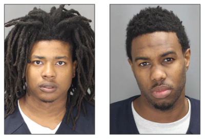  LEFT: Chauncey Javon Franklin. RIGHT: Danarius Young 