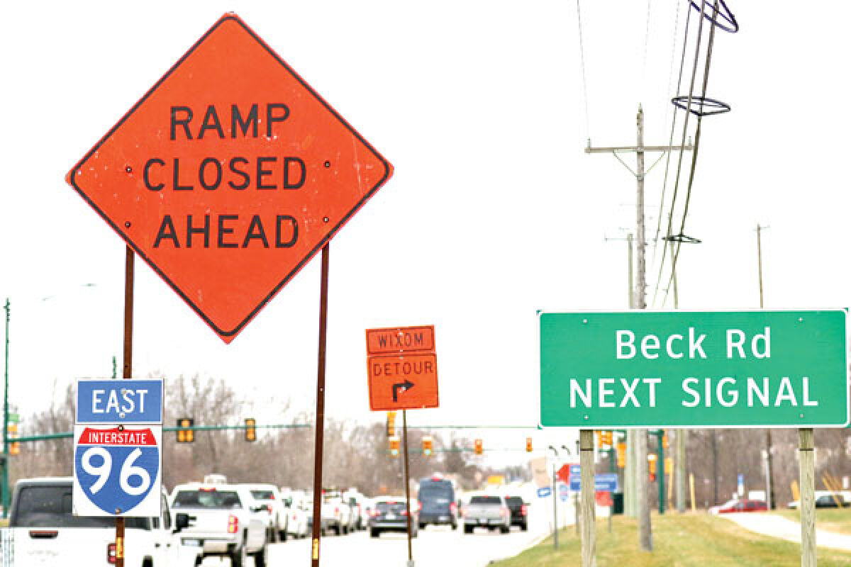  More construction related to the Interstate 96 Flex Route project will soon affect the area of Grand River Avenue and Beck Road. 