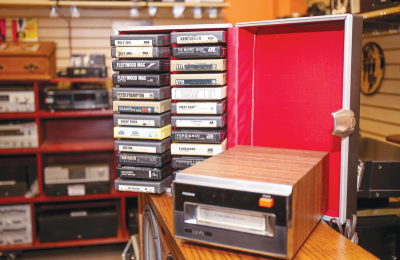  Mark Bliss and Mike Sheppard will co-present a program about the history of music in Madison Heights during the reopening of the Heritage Rooms April 15. The program will include a segment about an eight-track tape manufacturer and a cassette maker that once operated in the city.  