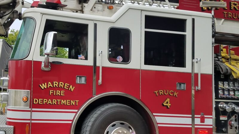 Warren Fire Department Responds to Fire in Commercial Building