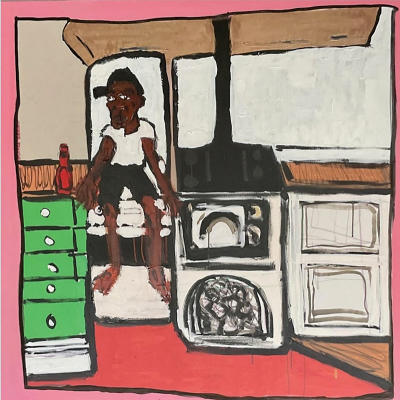  “A Kitchen In Demopolis,”  by Roscoe Hall II,  is featured in the BBAC exhibition.  