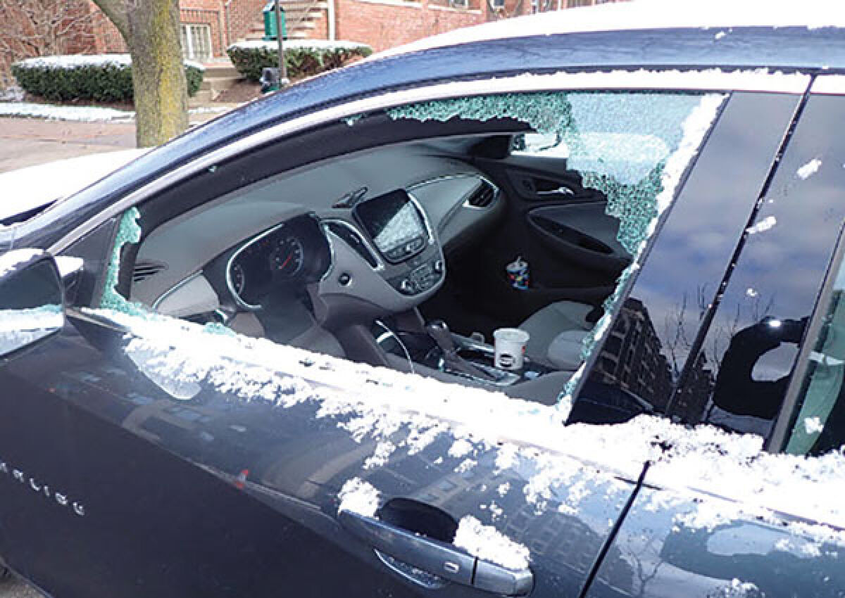  In three out of the four recent reports of steering wheel thefts in Royal Oak, the suspect smashed the front driver’s side window of the car to access the inside. 