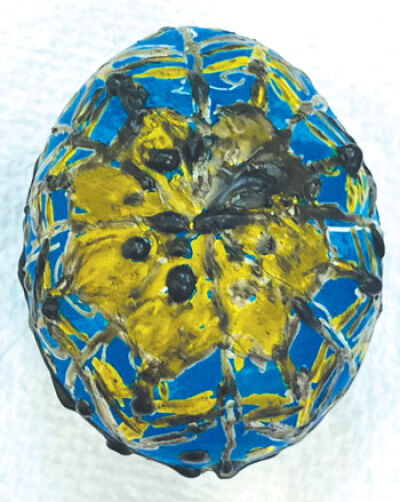  Pysanka is a Ukrainian tradition of decorating an egg to serve as a talisman to help protect a home. 