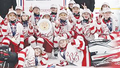  10U Saints girls hockey crowned state champions 