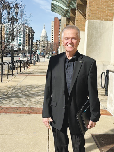  Grosse Pointe City Councilman Dave Fries recently donated funds to repair the clock tower at Neff Park. 