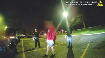  A driver is instructed to complete field sobriety tests after driving the wrong way on Telegraph Road. 