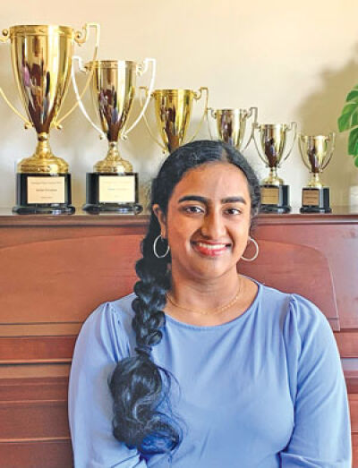  Saisha Srivatsan has won awards through the Michigan Music Festival. 