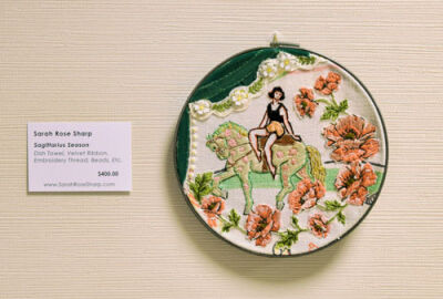 Pictured is Sarah Rose Sharp’s “Sagittarius Season.”