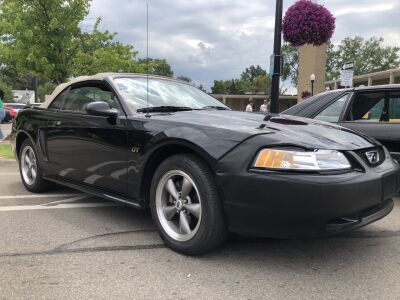  Redford resident Sam Maceri came to Mustang Alley with his 2000 Mustang GT Convertible. 