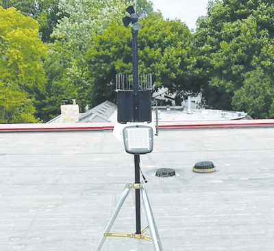  The Birmingham Fire Department has installed a weather station on the roof of Fire Station 2 that helps provide more timely and accurate weather updates. 