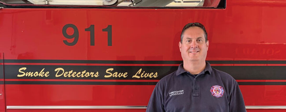  Vincent Pozzuoli is the new full-time fire inspector in Macomb Township. 