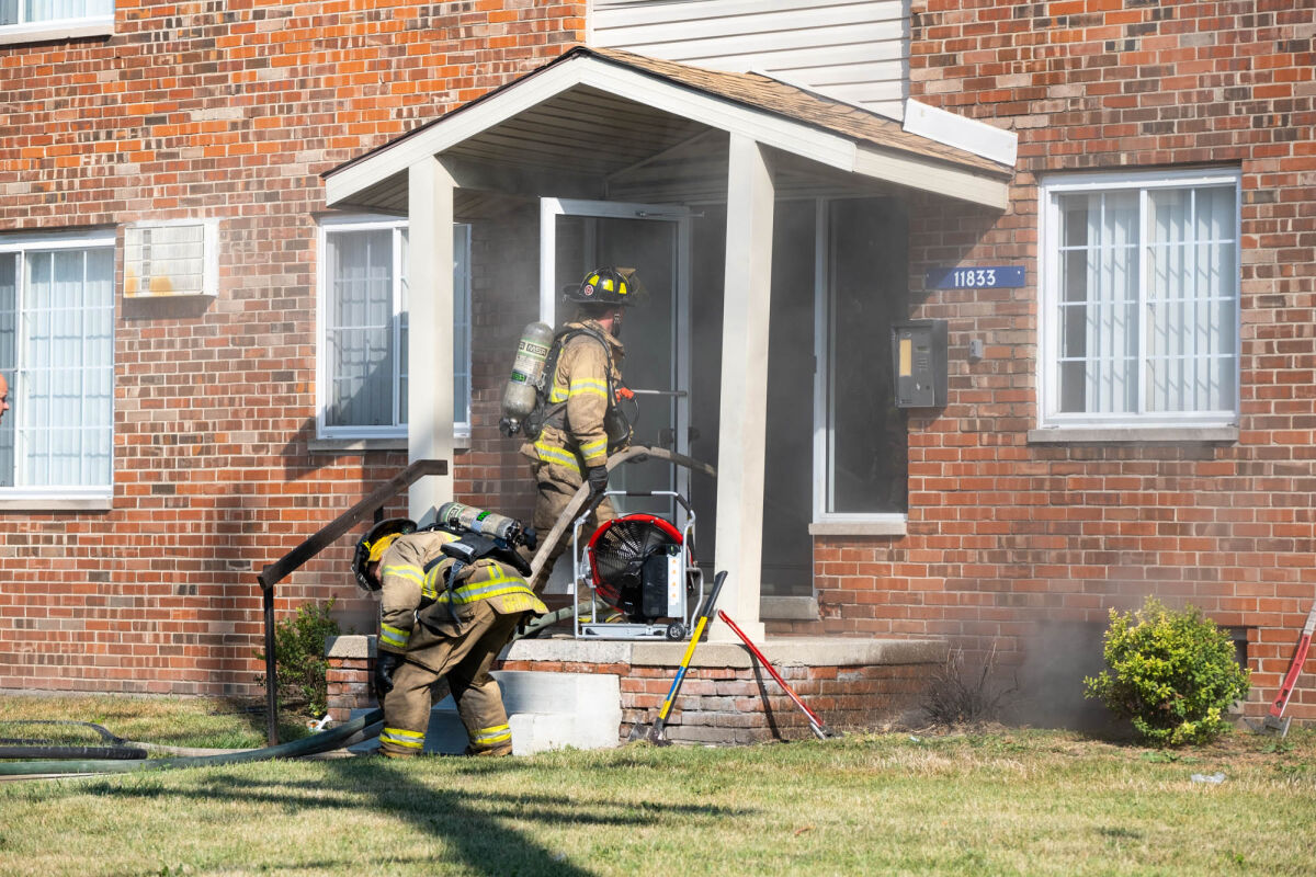  At 10:22 a.m. on Sept. 19, Warren firefighters were dispatched to a report of a fire at the Cove on 10 apartment complex.  