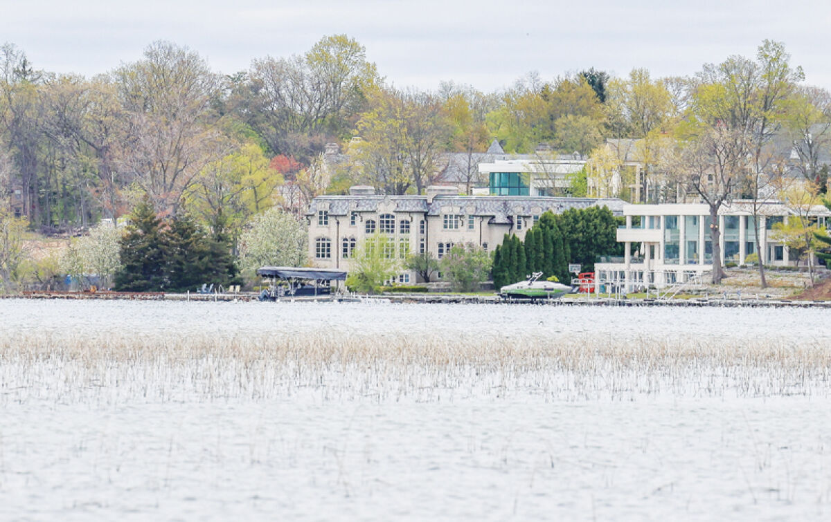  Some homeowners along Upper Straits Lake are concerned about falling water levels that could impact their home values, recreational activities and the health of the lake. 