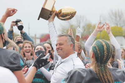  Warren Regina powderpuff coach Bill Madek, who coached powderpuff for 12 years at Regina, passed away at the age of 62 on Aug. 10. 