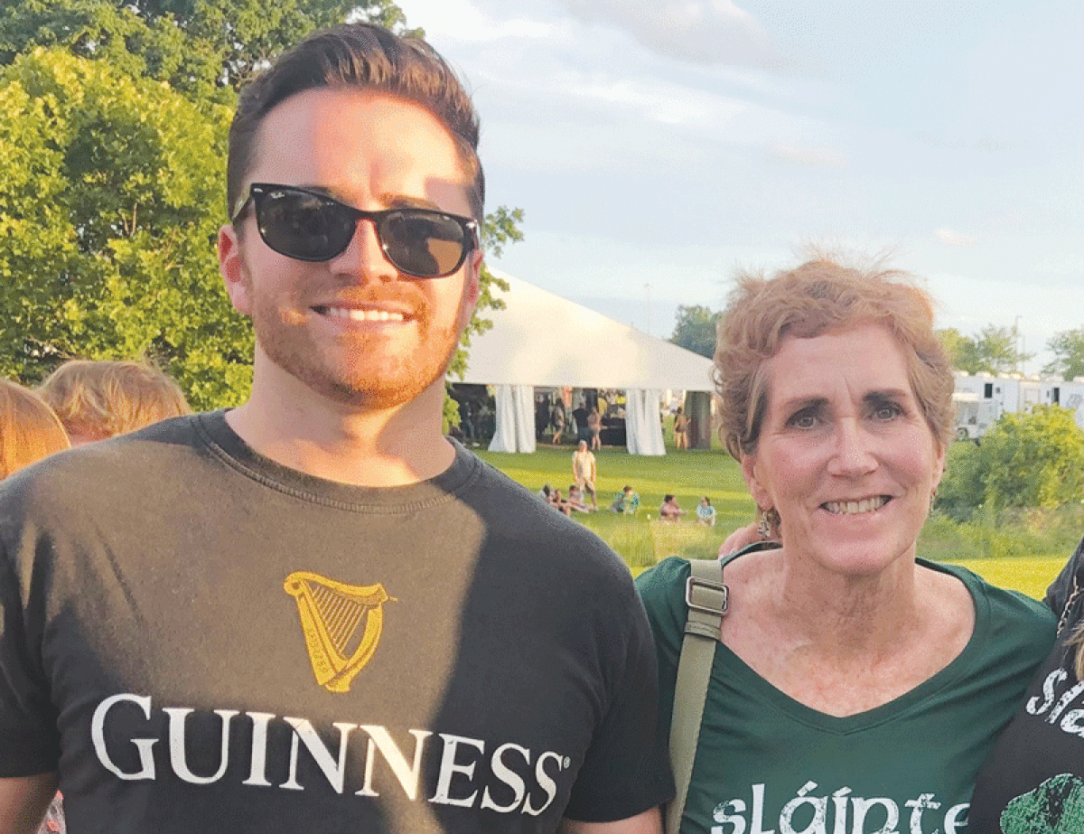  Donovan Lowe, of Sterling Heights, got involved with ovarian cancer awareness activism after his mother, Doreen Lowe, pictured, was diagnosed with the disease in 2021. 
