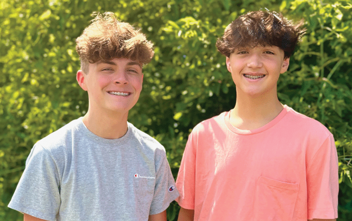  Utica Community Schools sophomores Logan Lawler and Drew Oleski earned $10,000 in scholarships in the Games for Change Student Challenge with their video game, Port Pickup. 