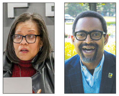  LEFT: Raylon Leaks-May. RIGHT: Bret Scott. 