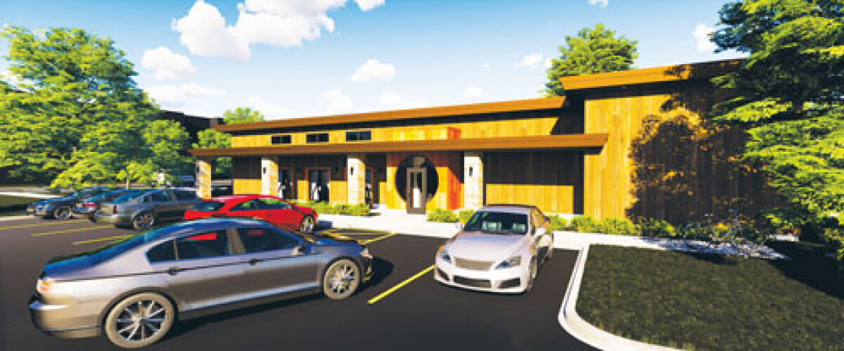  A rendering of the Olympia Bathhouse, which could be the first dedicated bathhouse in Mount Clemens since the 1970s.  