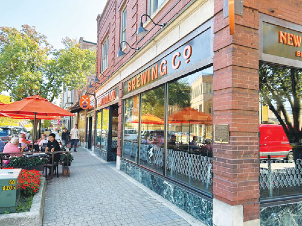  New Holland Brewing Co. is a popular downtown spot to check out beer and dining selections.  