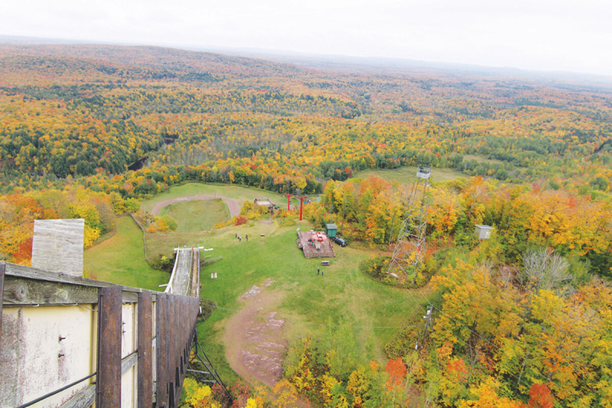  Although not a skier, Copper Peak in the Upper Peninsula is a favorite site for Scott Krasnik. 