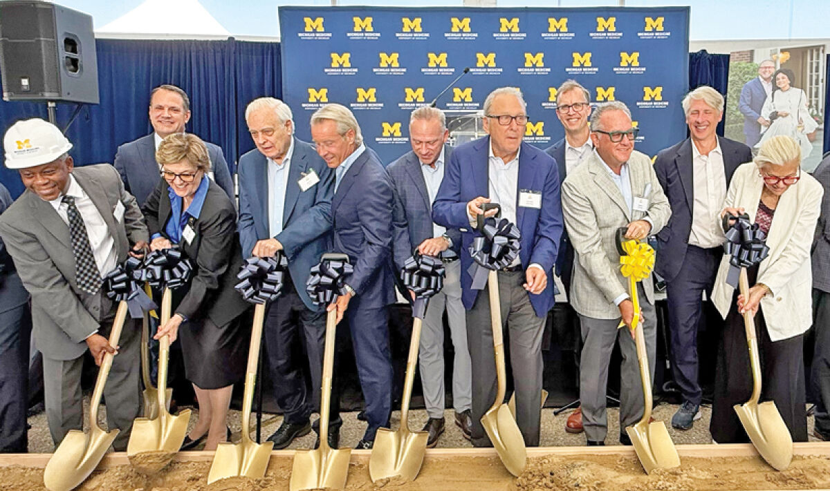  Officials gathered Aug. 6 at the site of the former Kmart headquarters on West Big Beaver Road in Troy to celebrate the groundbreaking for a new health care facility operated by the University of Michigan. 
