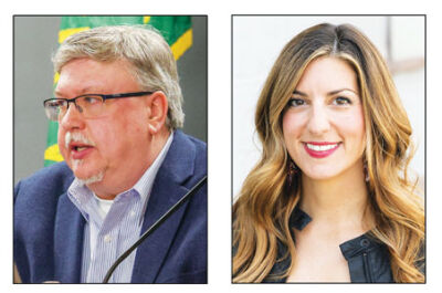  LEFT: Greg Pawlica. RIGHT: Jessica Vilani. 