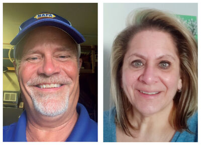  Service counter employees Scott Ford and Laura Roe 