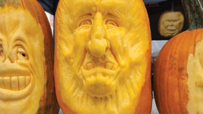  Increase Halloween happiness by carving, sculpting and preserving pumpkins  