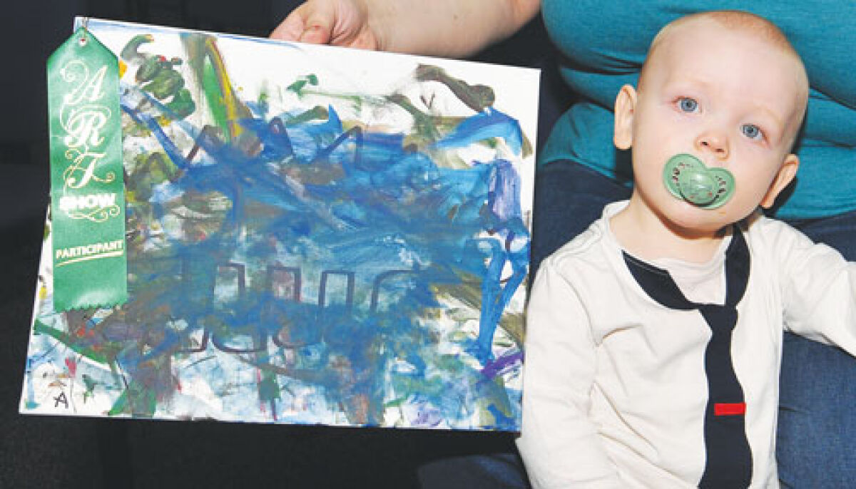  Alexander Starkey was one of the youngest participants in the showcase at just 18 months old. 