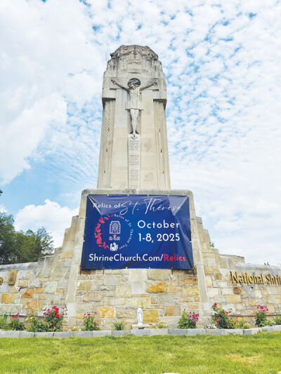  The National Shrine of the Little Flower Basilica at 2100 12 Mile Road in Royal Oak will host the relics of St. Thérèse of Lisieux in early October. 