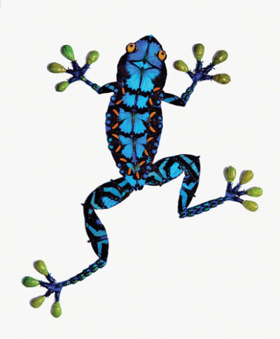  Betsy Williams will be one of the many vendors at the Funky Ferndale Art Fair with her handcrafted pieces of art made from butterflies. 