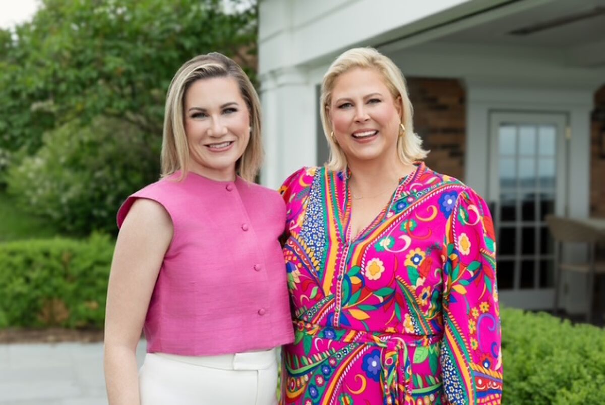  The 2025 Tau Beta Fall Market co-chairs are  Andrea Powers, left, and Lindsay Brock. 