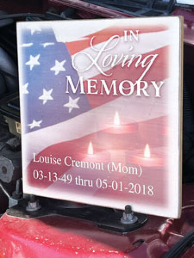  Cremont passes out stuffed animals and Hot Wheels miniature cars in memory of his mom, Louise Cremont,  who died from esophageal cancer in 2018.  