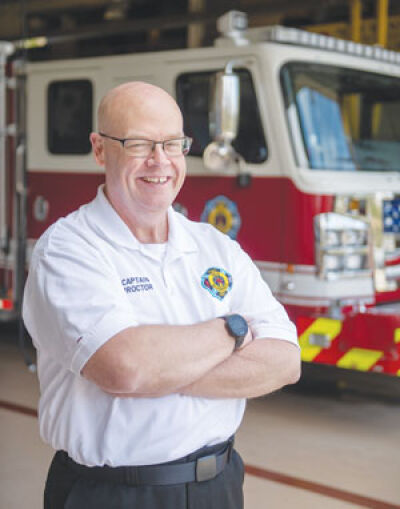  West Bloomfield Fire Department Capt. and EMS Coordinator Gary Proctor recently spoke about his recovery process after having “four little strokes” in November. 