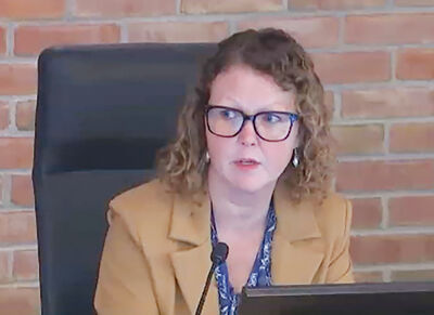  Allison Broihier, West Bloomfield’s budget and pension manager, led the first of three public budget meetings Sept. 4. 