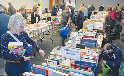  The gently used book sale at the West Bloomfield Library is organized by the library’s Friends group and has been very popular with patrons. The next sale is the weekend of Oct. 10-12.  