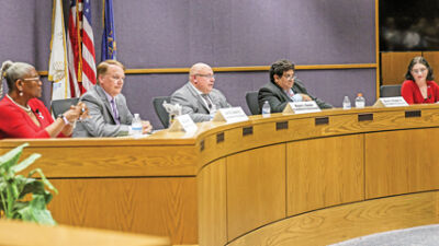  Town hall brings together candidates and residents 