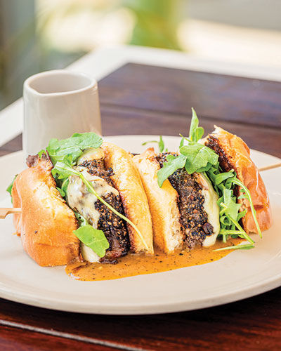  The Au Poivre Burger will be featured at Social for BirminghamBURGER.  