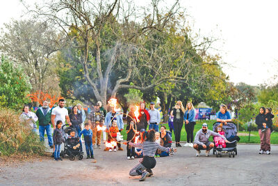  Thousands of families attend the Zoo Boo each year. 