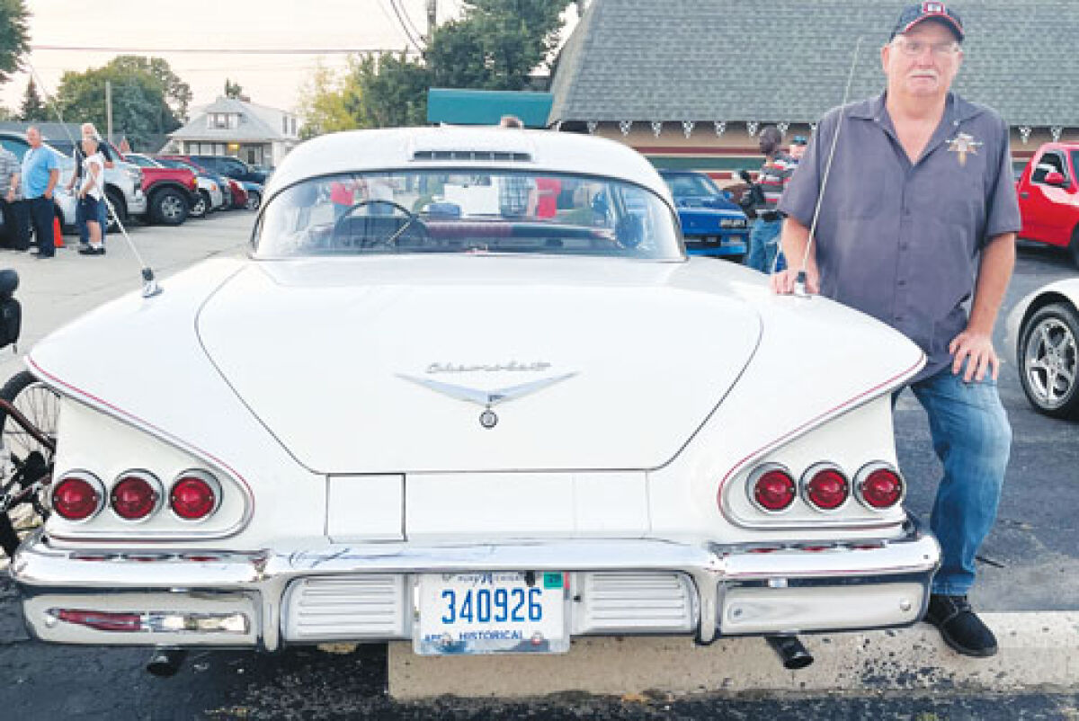  Gary White, of Warren, bought his 1958 Chevrolet Impala almost five years ago. He said he knew most of the guys at the Sept. 17 Sandbaggers car show in Center Line. 