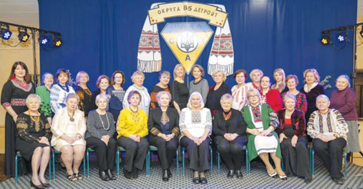  The Ukrainian National Women’s League of America is turning 100 years old, and the Detroit Region is celebrating its 90-year anniversary.  
