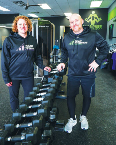  Peak Physique co-owners Lissa and Nick Pietrykowski pose in their gym. Peak Physique is located at 1071 E. Long Lake Road, in Troy. 