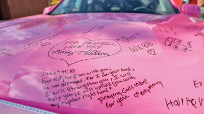  Community gathers to support breast cancer patients, research 