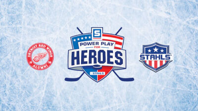  The Power Play for Heroes game is set for 7:30 p.m. on Nov. 14 at the St. Clair Shores Civic Arena, located on 20000 Stephens Road. Doors open at 6:30 p.m. For group tickets, contact Sabatini at paul@stahlsteam.com and for regular tickets, visit stahlshero25.eventbrite.com. Tickets can also be purchased at the door.  