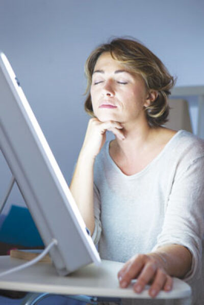  Light box therapy is one method of addressing seasonal affective disorder at home. 
