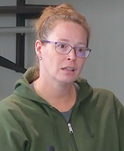  Members of the West Bloomfield Township Board of Trustees lauded resident Amber Baker for her questions and interest during the second round of budget meetings open to the public. 