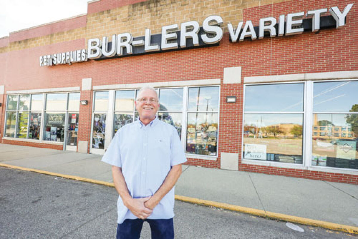  Owner Mark Majeski is celebrating his 50th year with Bur-Lers Variety Store in Warren. 