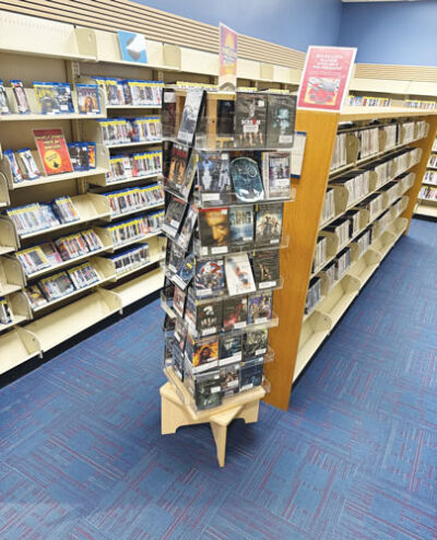  The Berkley Public Library wanted a new way to present its physical media collection to entice residents to visit. The library hopes people experience the fun of picking out a movie for movie night as customers once did at  video stores. 