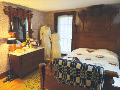  A room in the Orson Starr House gives people some idea of what life was like in Royal Oak’s early days. 