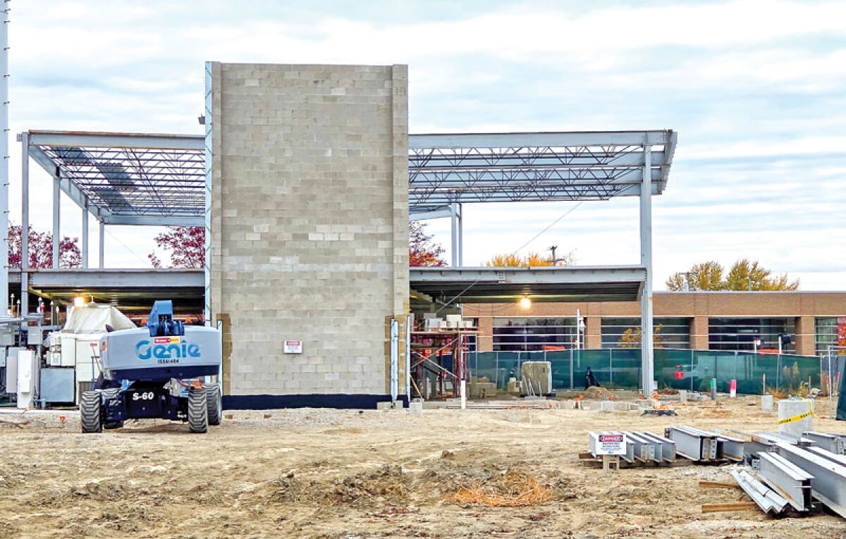  St. Clair Shores voters approved a police and fire millage on Nov. 4 that officials said would raise $10.95 million in the first year to fund public safety operations. The city is currently investing in new facilities for police, above, and fire, below. 